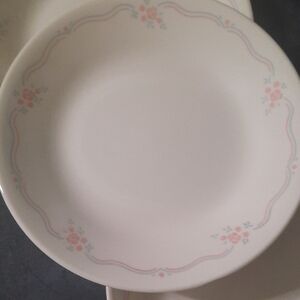 3 Pc Corelle English Breakfast Saucers